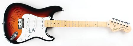 Lot #4359 Bee Gees Signed Guitar - Image 1