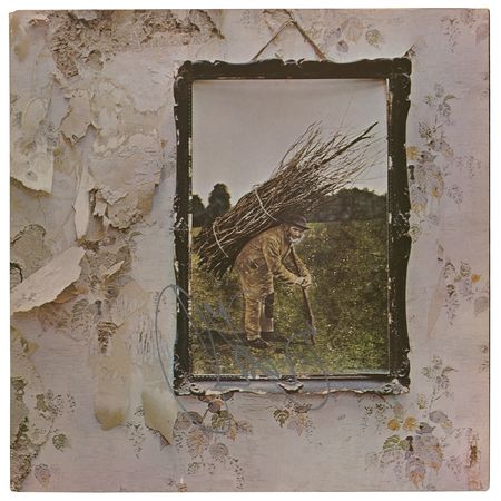 Lot #4143 Robert Plant Signed Album
