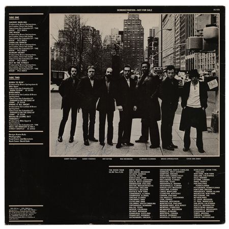 Lot #4441 Bruce Springsteen Signed Album - Image 1