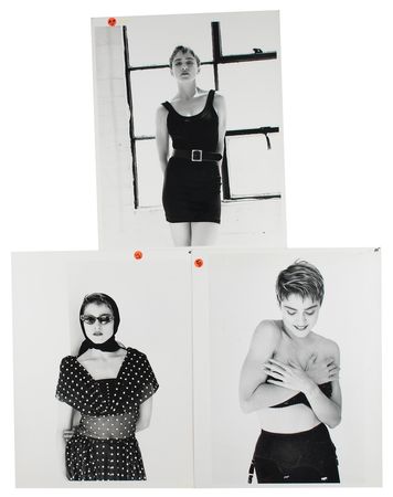 Lot #4555 Madonna: Herb Ritts (3) Original Photographs - Image 1