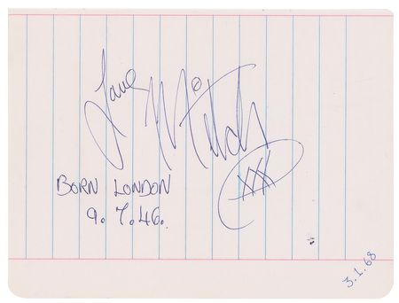 Lot #4072 Jimi Hendrix Experience Signatures - Image 3