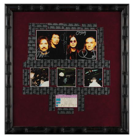 Lot #4328 Black Sabbath Signed CD Booklet - Image 2