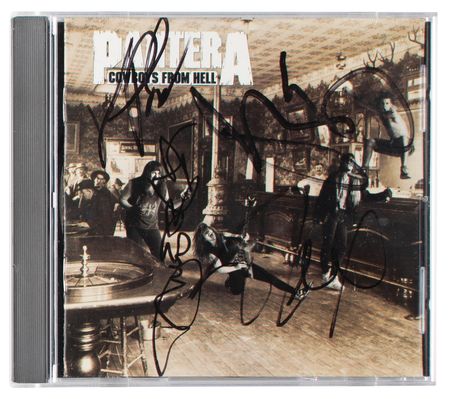 Lot #4589 Pantera Signed CD - Image 2