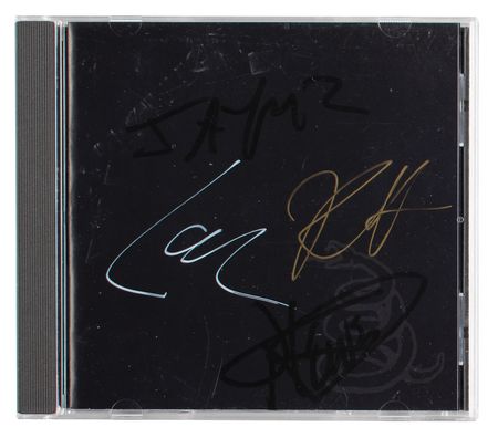 Lot #4585 Metallica Signed CD - Image 2