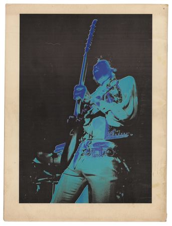 Lot #4077 Jimi Hendrix Experience: Rare 1969 Northern California Folk-Rock Festival Program - Image 2