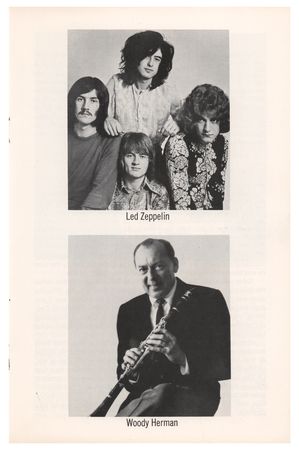 Lot #4139 Led Zeppelin 1969 Fillmore East Program - Image 2