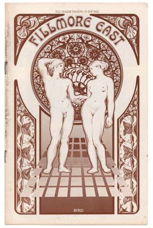 Lot #4355 Allman Brothers and Blood, Sweat & Tears 1969 Fillmore East Program - Image 3