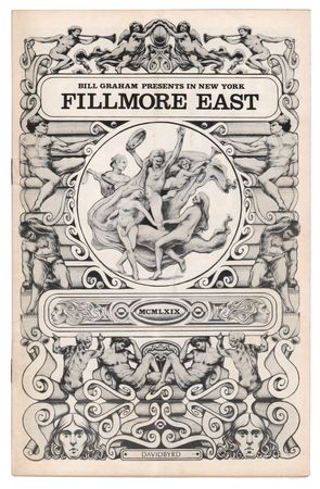 Lot #4120 The Who 1969 Fillmore East Program with Tommy Advertisements - Image 3
