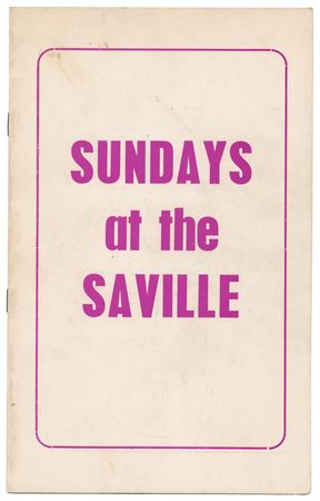 Lot #4084 Jimi Hendrix Experience: September 1967 Saville Theatre Traffic Program - Image 3