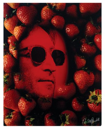 Lot #4017 John Lennon Photograph Signed by David M. Spindel - Image 1