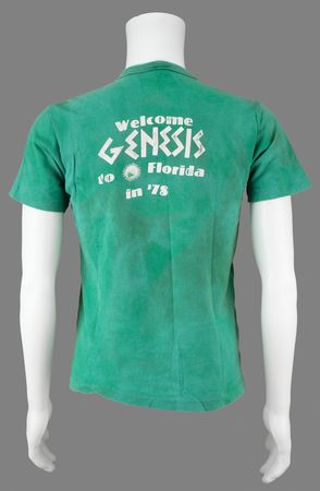 Lot #4402 Genesis 1978 Florida Concert Shirt - Image 2
