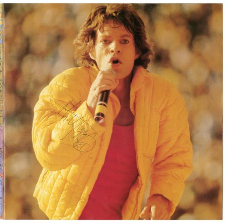 Lot #4095 Rolling Stones Signed 1982 European Tour Program - Image 2