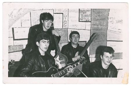 Lot #4042 Beatles Original 1961 Cavern Club Photograph - Image 1