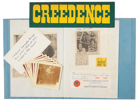 Lot #4277 Creedence Clearwater Revival Signed 1970 Honolulu Concert Poster - Image 5