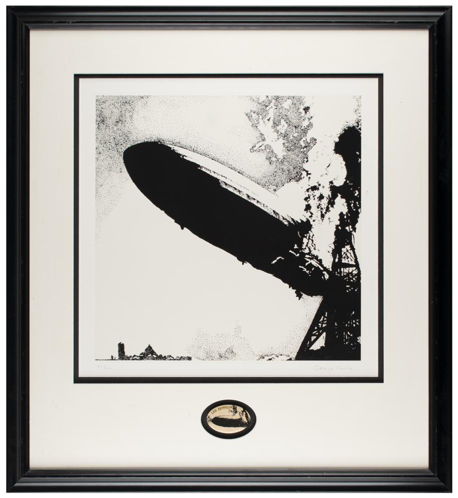 LED ZEPPELIN アートブック Led Zeppelin Light & Shade Box and Booklet Book ONLY From 4
