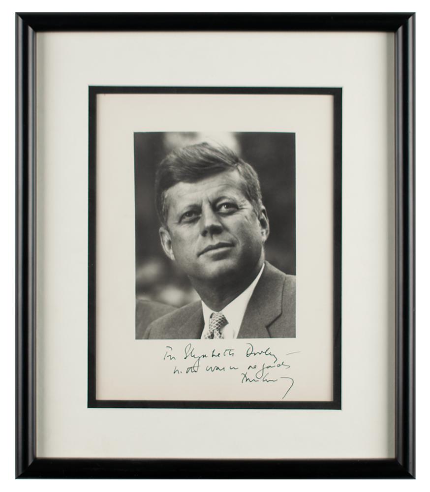 John F. Kennedy Signed Photograph | RR Auction