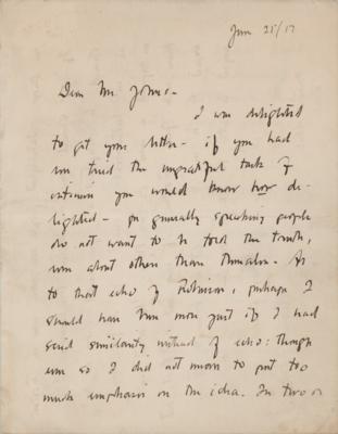 Lot #704 Conrad Aiken Autograph Letter Signed