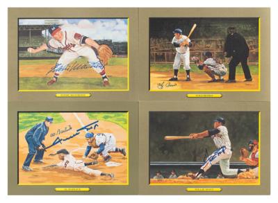 Lot #936 Baseball Hall of Fame Perez-Steele 'Great Moments' Card Sets with (66) Signed Perez-Steele Cards - Image 2