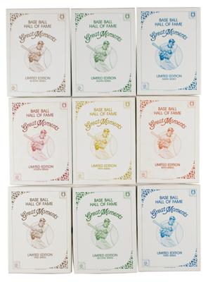 Lot #936 Baseball Hall of Fame Perez-Steele 'Great Moments' Card Sets with (66) Signed Perez-Steele Cards - Image 3