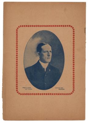 Lot #994 Pittsburgh Pirates: 1901 Program with Honus Wagner Program - Image 2