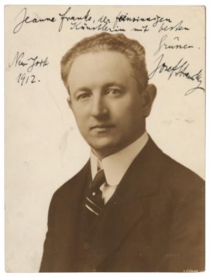 Lot #797 Josef Stransky Signed Photograph