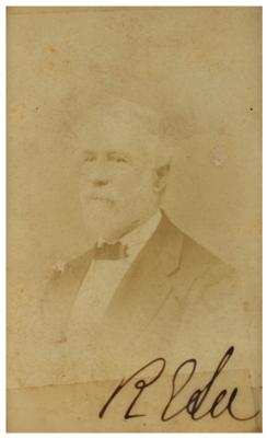 Lot #443 Robert E. Lee Signed Carte-de-Visite Photograph - Image 2