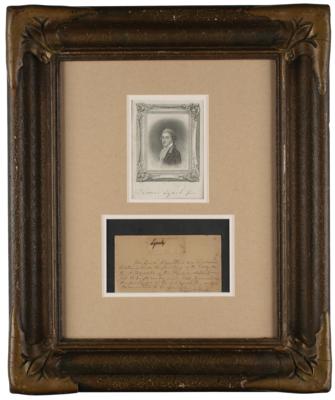 Lot #96 Thomas Lynch, Jr. Signature - Image 1