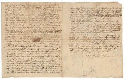 Lot #238 William Ellery Autograph Letter Signed - Image 2