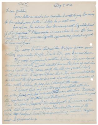 Lot #178 Meyer Lansky: Lansky leverages insider