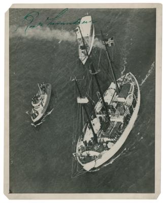 Lot #174 Roald Amundsen Signed Photograph