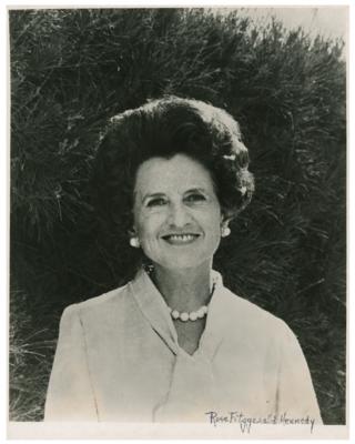 Lot #287 Rose Kennedy Signed Photograph