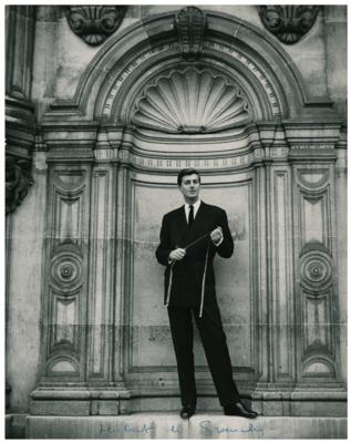 Lot #658 Hubert de Givenchy Signed Photograph