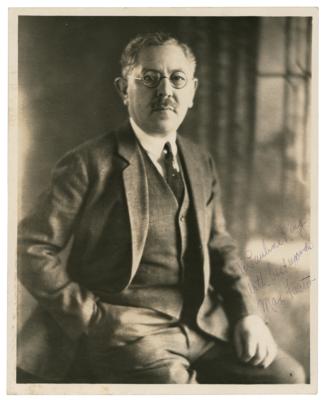 Lot #112 Max Factor Signed Photograph