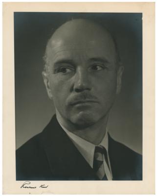 Lot #662 Rockwell Kent Signed Photograph