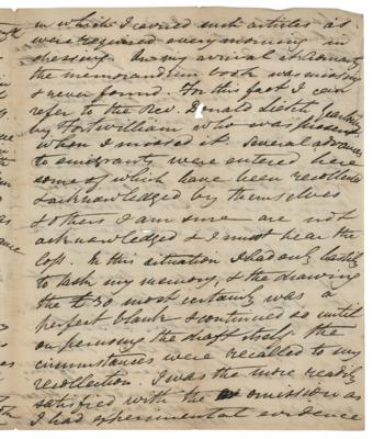 Lot #364 John Ross Autograph Letter Signed - Image 2