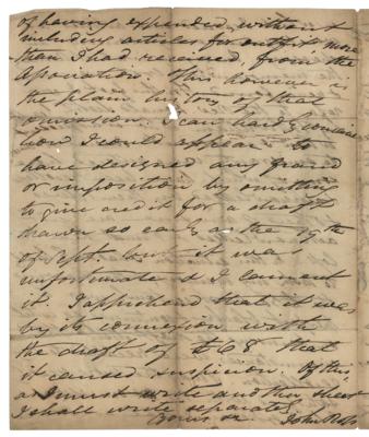 Lot #364 John Ross Autograph Letter Signed - Image 4