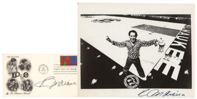 Lot #659 Robert Indiana Signed Photograph and