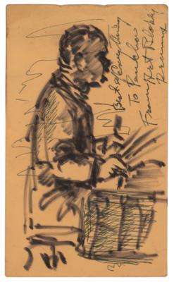 Lot #803 Art Blakey Signature - Image 1