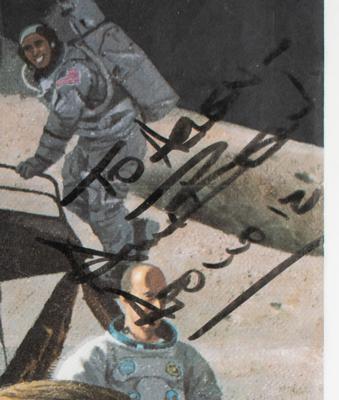 Lot #563 Alan Bean Signed Poster - Image 3