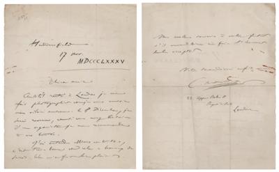 Lot #795 Camille Saint-Saens Collection of (16) Autograph Letters Signed - Image 2