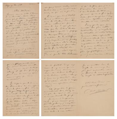 Lot #795 Camille Saint-Saens Collection of (16) Autograph Letters Signed - Image 4