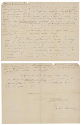 Lot #795 Camille Saint-Saens Collection of (16) Autograph Letters Signed - Image 5