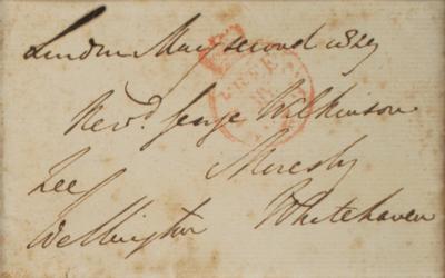 Lot #515 Duke of Wellington Signed Free Frank - Image 2