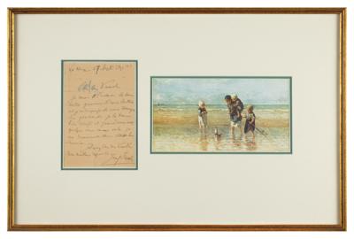 Lot #660 Joseph Israels Autograph Letter Signed - Image 1