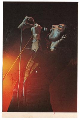 Lot #767 Queen: Freddie Mercury Signed Photograph