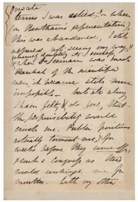 Lot #268 Joseph Dalton Hooker Autograph Letter Signed - Image 3