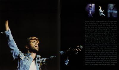 Lot #898 George Michael Signed Tour Book - Image 2