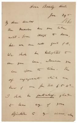 Lot #119 Charles Darwin: Darwin on the Origin of Species: 