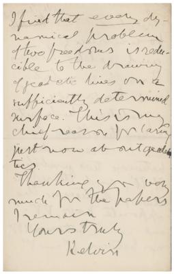 Lot #411 William Thomson, 1st Baron Kelvin: 