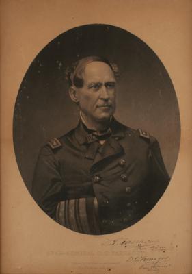 Lot #476 David G. Farragut Signed Print - Image 1